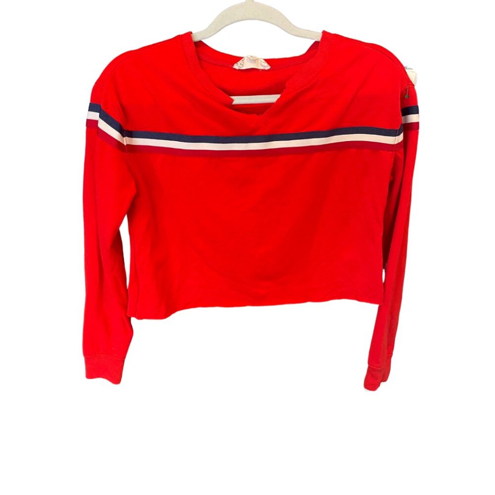 Pink Republic Cropped Sweater Red Size XS (Juniors)